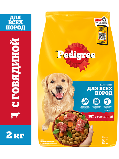PEDIGREE® для взрослых собак всех пород